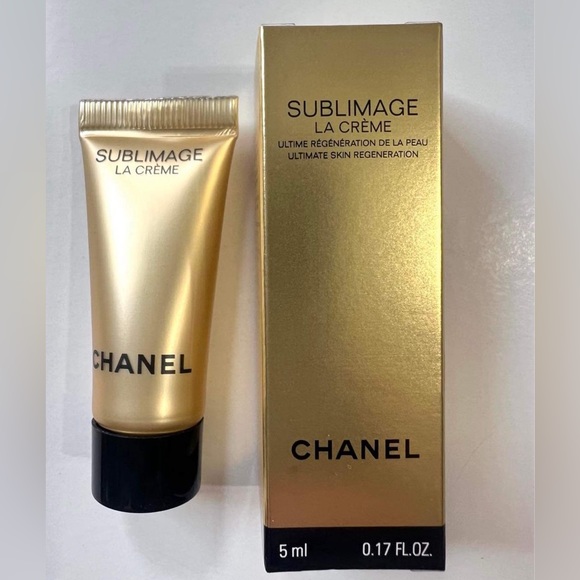 Chanel SUBLIMAGE Travel 8 Pieces Bundle with SUBLIMAGE Pouch 6”x4.5” And Jars - Picture 16 of 16